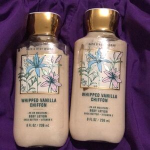 NEW- Bath & Body Works- Whipped Vanilla Chiffon